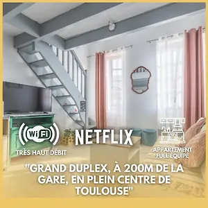 Grand Duplex Centre - Gare Appartement